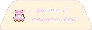 fairy & decora kei